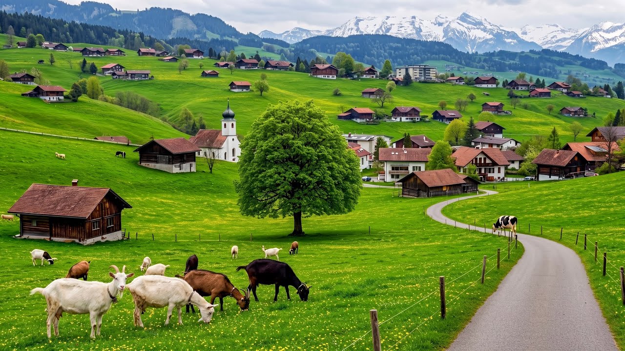 Suiza | Paseo Urbano Relajante 4K | 5 sept 2026