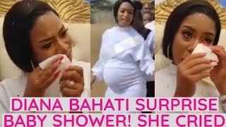 EMOTIONAL 😭 DIANA BAHATI SURPRISE BABY SHOWER BY THE PREMIERE GANG! SHE CRIED 😭