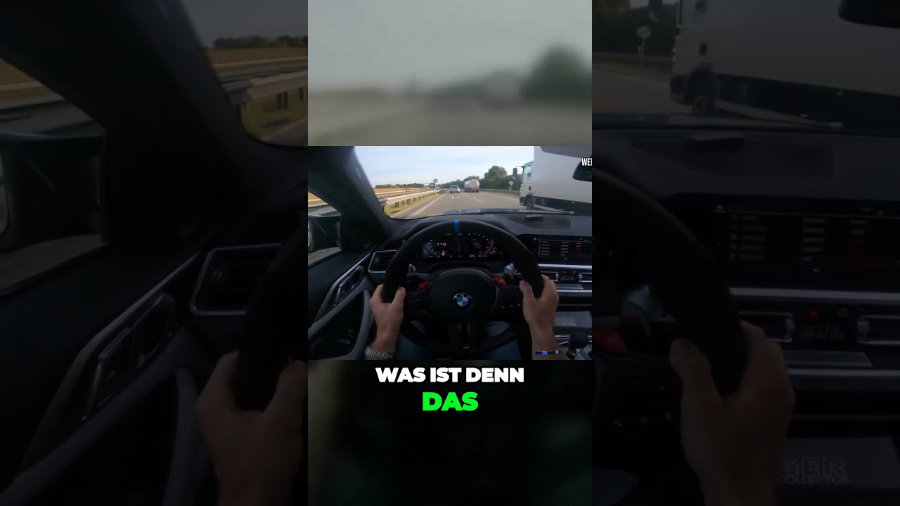 Mit dem BMW M4 Competition MxDrive auf die Autobahn