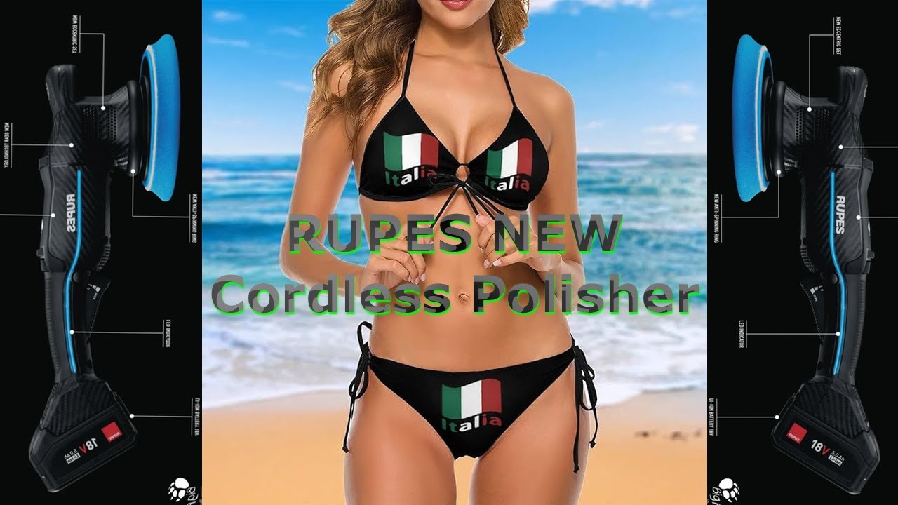 RUPES , Mobile Tech Expo Talking about their NEW Cordless HLR Polisher