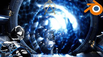 Tutorial: StarGate Portal in Blender | Breakdonw