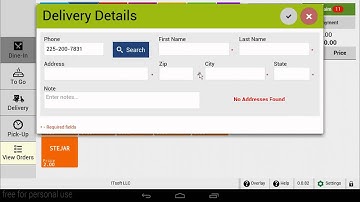 Seed QSR - Delivery Orders for Clover