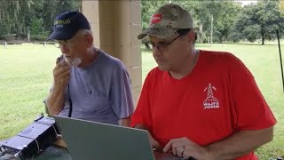 Amateur Radio Portable Setup Test at the Park.