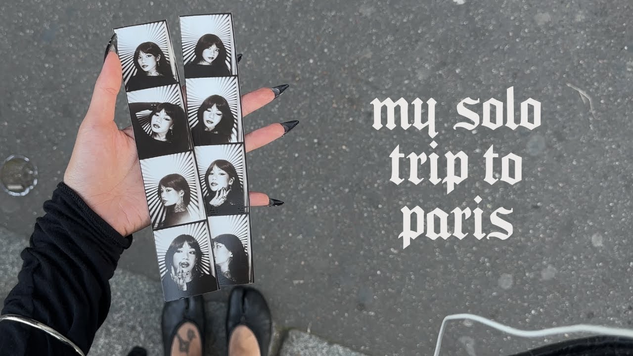 Моя одиночная поездка в Париж ˚ʚ♡ɞ˚