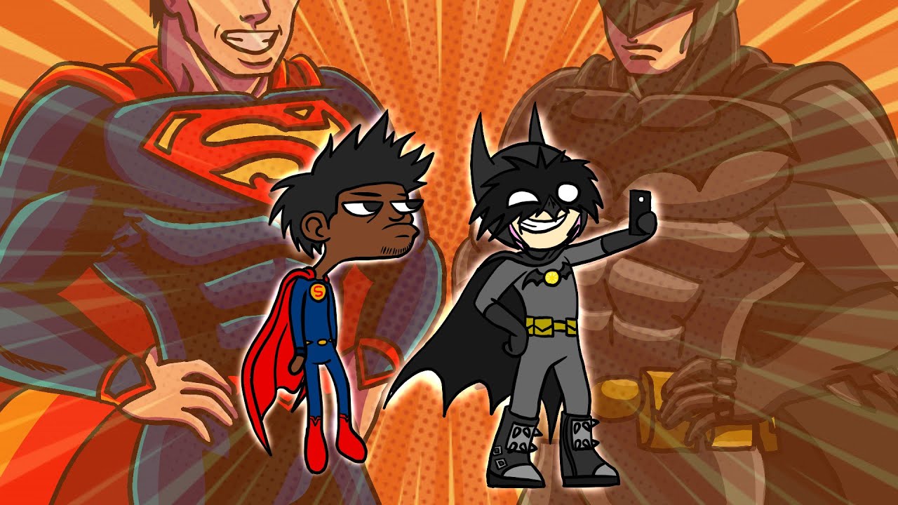If BATMAN and SUPERMAN were Zlist Beta Heroes - Off Brand Heroes