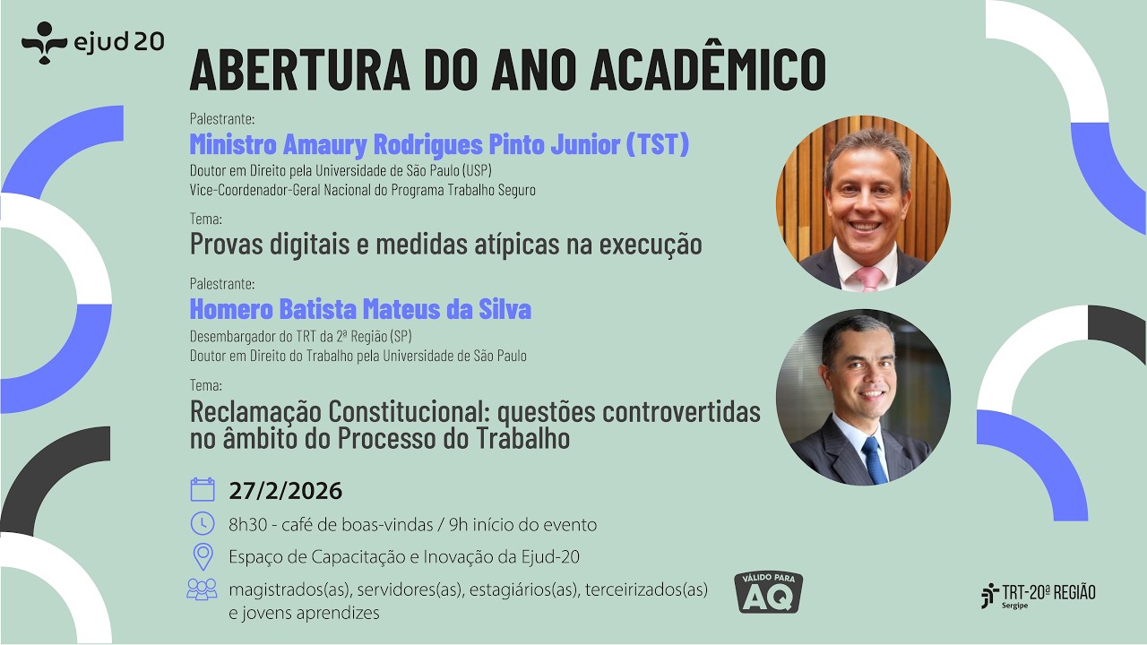Abertura do Ano Acadêmico de 2026 Ejud-20