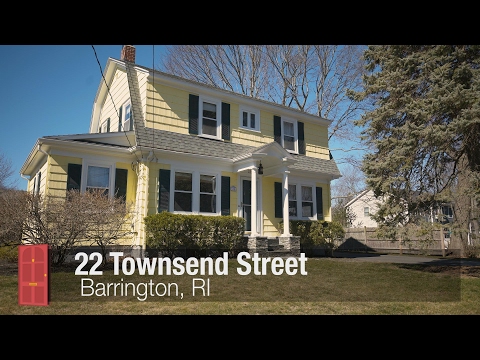 22 Townsend Street, Barrington, RI home video tour