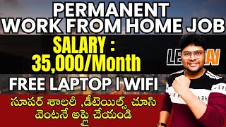 Permanent Work From Home Jobs | Salary:35,000 | Online Work At Home | Earn Online |@VtheTechee