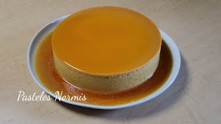 FLAN NAPOLITANO A BAÑO MARIA/ flan perfecto!!