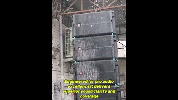 T.I Pro Audio Waterproof Line Array Speakers ---LA-12