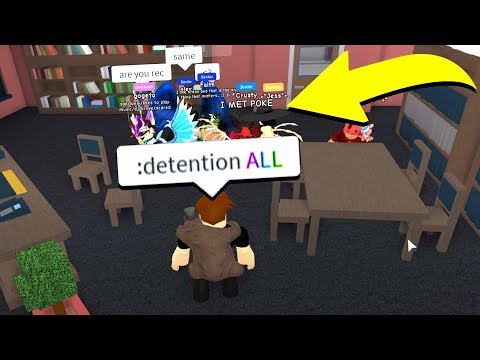 Becoming Principal Giving Detention Robloxian Highschool Youtube - how to be principal on roblox high school how to get free robux