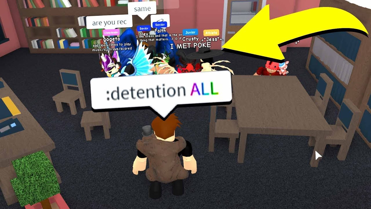 Becoming Principal Giving Detention Robloxian Highschool Youtube - how to give detention in roblox high school rblx gg visit rblx gg