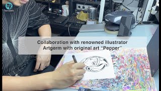 Launch of Marvelistic Desk Pad with Pepper by Stanley Artgerm Lau