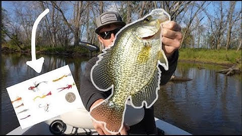 How to catch CRAPPIES in Rivers (Tips+Techniques)