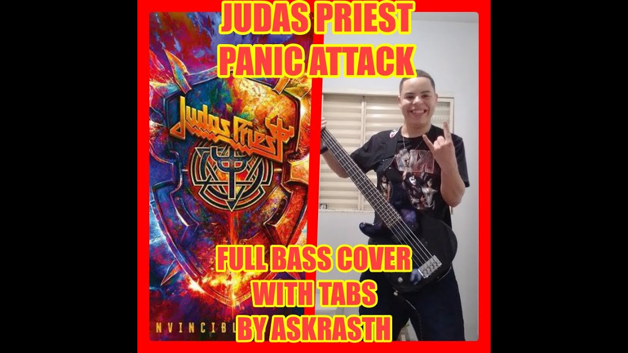 Judas priest panic attack full bass cover with tabs