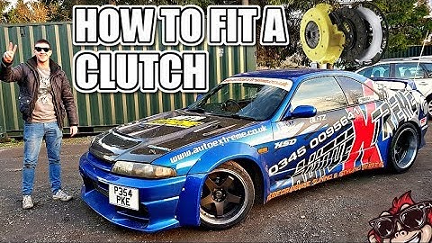 🐒 HOW TO INSTALL A PERFORMANCE CLUTCH - NISSAN SKYLINE R33