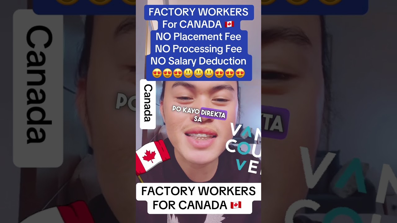 Factory Workers Bound for Canada 🇨🇦