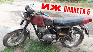 Repair of the Russian motorcycle IZH Planet 5