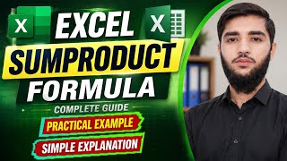 Excel SUMPRODUCT Formula Explained in Pashto | Beginner Tutorial