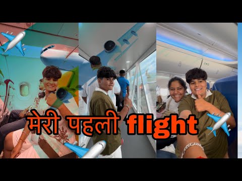 My first flight experience ✈️ || delhi to benglore #travelvlog #travel #vlog #banglore