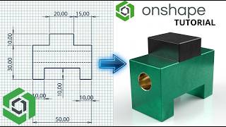 Onshape From Zero | Beginner Step-by-Step Tutorial #2