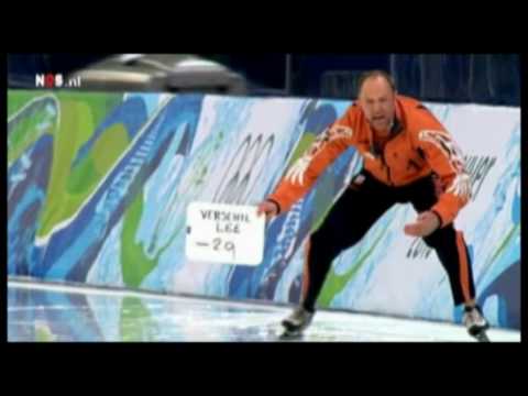 Sven Kramer foute wissel Vancouver 2010 (de beelden)