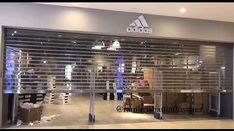 Automatic polycarbonate Rolling shutter