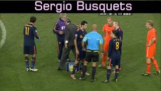 Sergio Busquets's Skills - vs Netherlands_FIFA(2010)