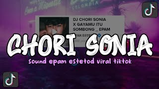 DJ CHORI SONIA X GAYAMU ITU SOMBONG SOUND EPAM ESTETOD VIRAL TIKTOK 2023