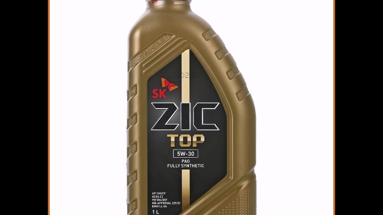 Моторное масло zic top
