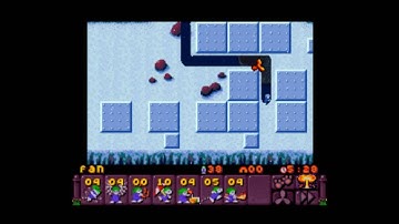 Lemmings 2 - The Tribes (Polar) - Level 10