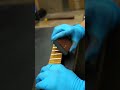 A quick overview of our fret leveling and dressing process