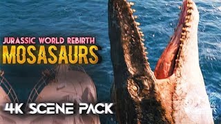 Juric World Rebirth Mosasaurs 4K Scene Pack By Shigo Edit