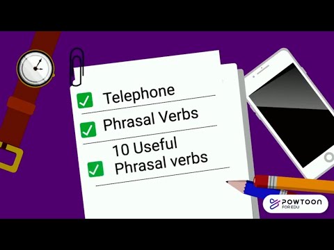 10 Telephone Phrasal