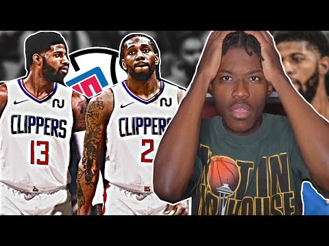 KAWHI TO CLIPPERS AND PAUL GEORGE TRADED *LIVE REACTION*