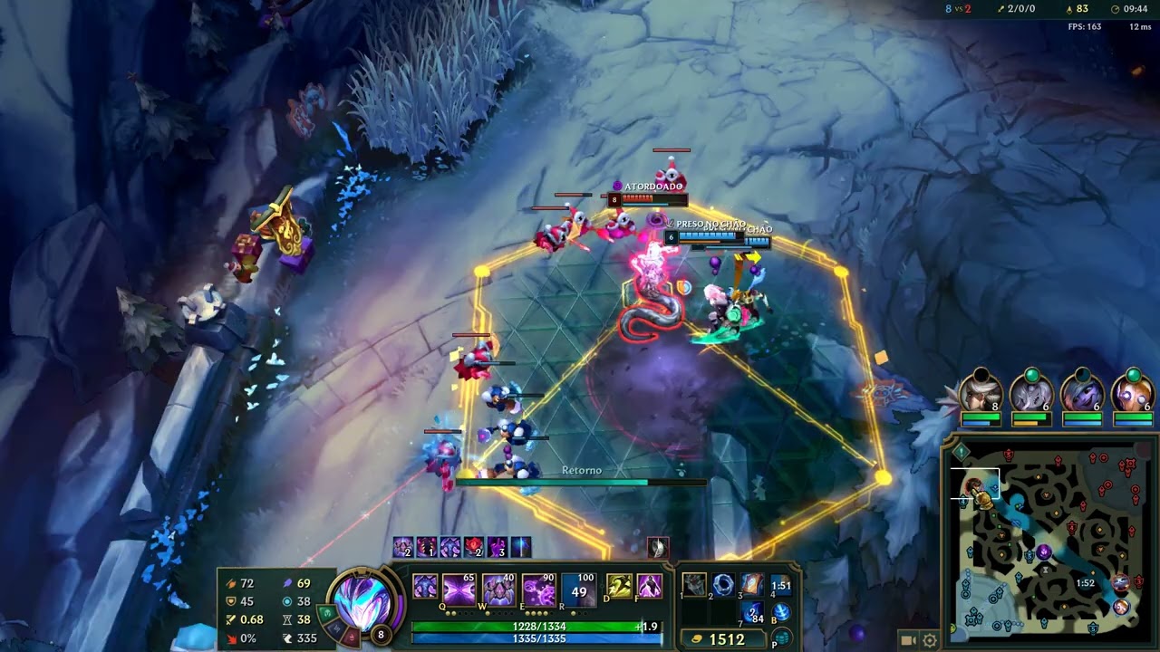 LEAGUE OF LEGENDS SOLO GAMEPLAY! (NO COMMENTARY) - MALZAHAR