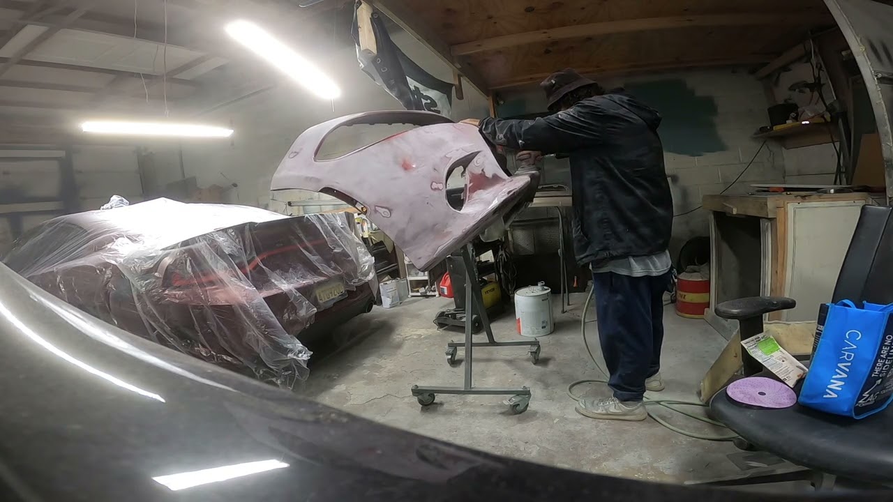 Full Bumper Repair | Prepping a Dodge Daytona for Paint Like a Pro