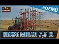 [DÉMO] Herse à paille Mulch BM 7,5 M AGRO-MASZ + Semoir couvert SP200 by Agripartner