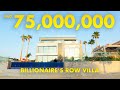BILLIONAIRE&#39;S ROW WATERFRONT CUSTOM MANSION IN PALM JUMEIRAH | Property Vlog No. 99