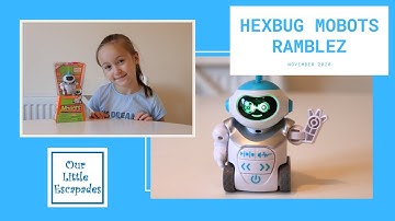 HEXBUG MoBots Ramblez - Voice Changing Robot - Recording and Talking Robot