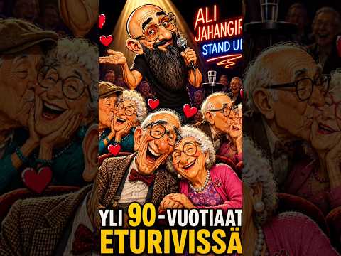 Yli 90-vuotiaat eturivissä!