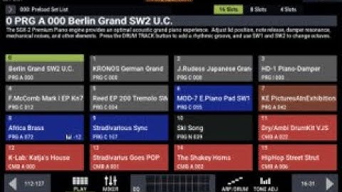 Using the Korg Nautilus Set List Feature with Anthony Cooperwood of AbaCodaMusic