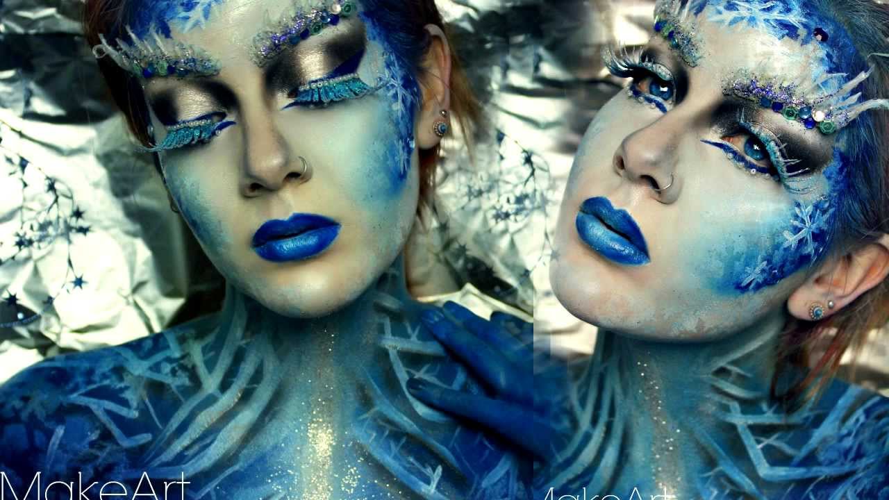 Ice Queen Makeup Entry To UrbandeKAYbabes Contest Halloween