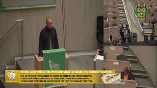 Ad Hoc Joint Committee on Flood Disaster and Recovery – Gauteng Oversight – Tshwane Metro, 19 Jun…