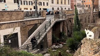 Прогулка по центру Риму: город скоро изменится. Январь 2024. Пробую римскую аматричано в бистро