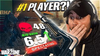 SPECTATING ONE OF THE BEST WARZONE PLAYERS IN THE WORLD 😱