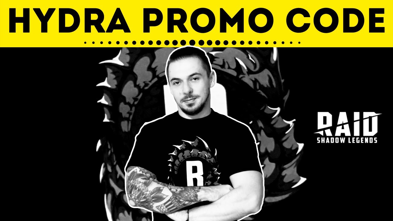 HYDRA PROMO CODE Промо код Гидра Raid Shadow Legends YouTube