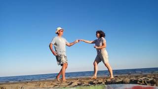 Linedance And West Coast Swing On The Beach, Cavallino, Italy