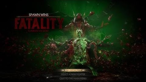 Spawn 2nd Fatality Tutorial | Mortal Kombat 11