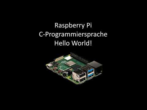 Raspberry Pi Dein erstes C-Programm (Hello World!)